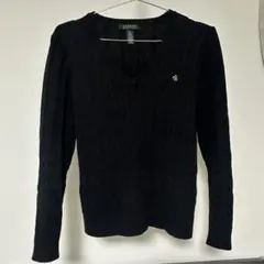 LAUREN Ralph Lauren ブラック セーター M
