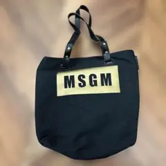 MSGM × STYLE & EDIT ビッグロゴ入りトート