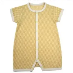 カバーオール　60〜70サイズ　イエロー