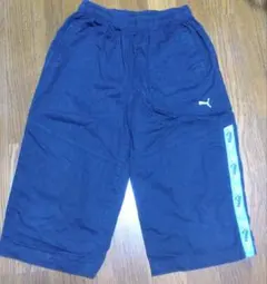 Puma ネイビー ハーフパンツ　（綿100%）