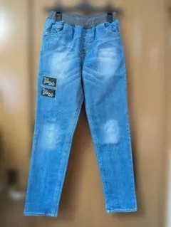 Wask デニムパンツ 140cm ロングパンツのサムネイル