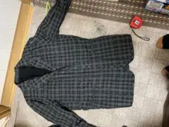 ミヤケイッセイ 股下60cm （麻上下） チェック柄 。のサムネイル