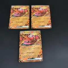 オドリドリex 3枚セット　ポケモンカード