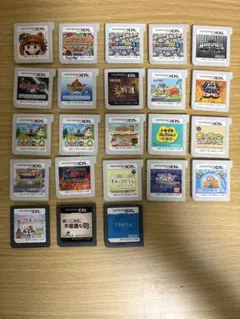 ニンテンドー3DS DS ソフト まとめ売り 23本セット