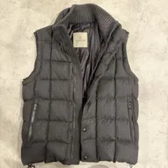 MONCLER ダウンベスト サイズ1 ダークグレー