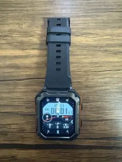 ゲオ スマートウォッチタフ GH-SMWGA-BK