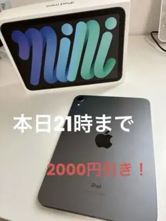 Apple iPad mini (第６世代) 64GB スペースグレー 本体