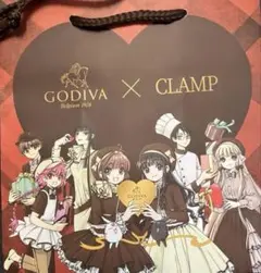 【未使用】ゴディバｘCLAMP コレクション ギフトバッグS ショッパー③