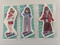 本日限定　リカちゃんくじ　セーラーズコラボ　ダイカットキーチェーン　3種類