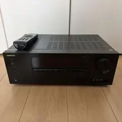 ONKYO AVアンプ 本体 リモコン付きのサムネイル