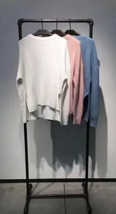 Theory　カシコットン　ニット
