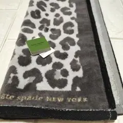 新品ケイトスペードKateSpadeNewYorkレオパード豹ヒョウハンドタオル