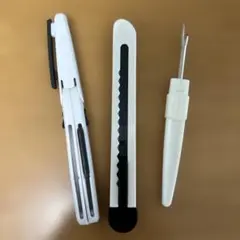 携帯用ハサミ＆OLFAカッター&シームリッパー