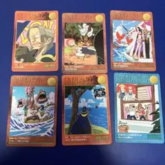 ワンピース　ビジュアルアドベンチャー　6枚セット