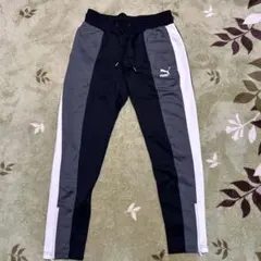 PUMA ストライプジャージパンツ