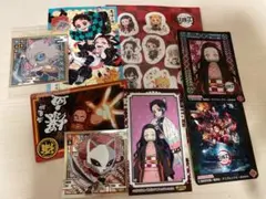 バラ売り可 鬼滅の刃 シール カード ローソンコラボ 銀だこ 小説特典 ばかうけ