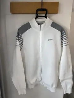 Srixon ジップアップジャケット Lサイズ ホワイト/グレー