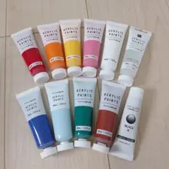 アクリル絵の具セット 30ml 11色