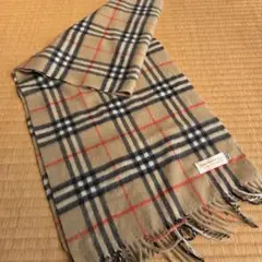 Burberrys カシミヤ100% マフラー ノバチェック - メルカリ