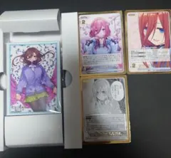 五等分の花嫁カードゲーム スリーブ＆カードセット 中野三玖