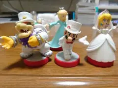 オ*ン様 amiibo マリオ・ピーチ姫・クッパ ウェディング、ロゼッタ まとめ
