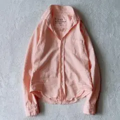 フランク&アイリーン｜BARRY ダメージ加工 スキッパーデニムシャツ ピンクのサムネイル