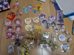 カラフルピーチ からぴち アクスタ　缶バッチ　ぬいぐるみ　人形　シール