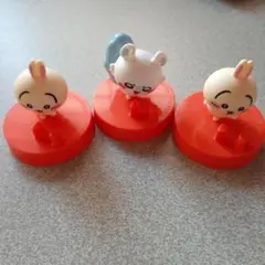 ちいかわ CoCo壱番屋 フィギュア 3点セット　モモンガ　うさぎ