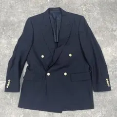 バーバリー ダブルブレスト ジャケット ジャケット 紺ブレ 金ボタン J4