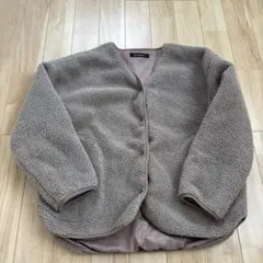 しまむら　ボアブルゾン　アウター　サイズL