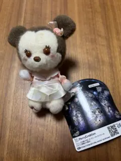 ミッキー＆フレンズ ステンドグラスホラーナイト ミルキーボア マスコット　ミニー