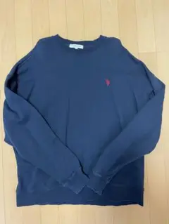 U.S. POLO ASSN. ネイビー トレーナー Lサイズ