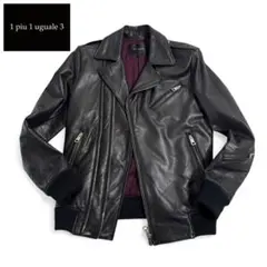 2025年最新】1piu1uguale3 メンズ レザージャケット・ライダースの人気