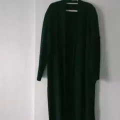 ANAYI ネイビー　ロングカーディガン ニット