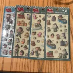 忍たま乱太郎　らすかる　シール　ジュエルドロップ　6年生　ラスカル