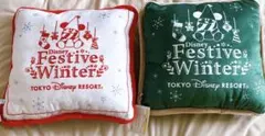 東京ディズニーリゾート40周年ディズニークリスマス　リルリンリンクッション