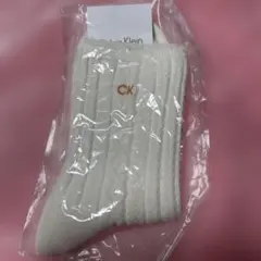 Calvin Klein ホワイトソックス 23〜25cm