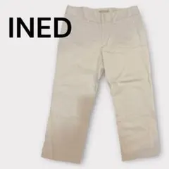 INED レディース ロップドパンツ カプリパンツ 春夏