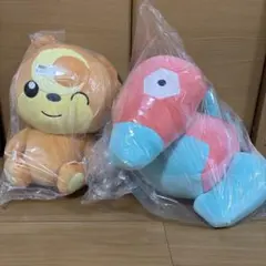 ポケットモンスター　ヒメグマ　ポリゴン　ぬいぐるみ