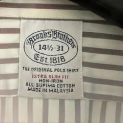 Brooks Brothers 長袖シャツ ストライプ