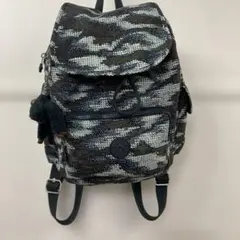 Kipling リュックサック カモフラージュ柄のサムネイル