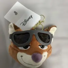 【新品】ズートピア ぬいぐるみチャーム　ニック サングラス
