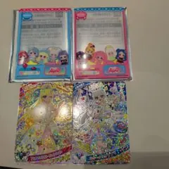 ひみつのアイプリ namco スリーブ(5枚入り) ×2種類+みつきカードセット