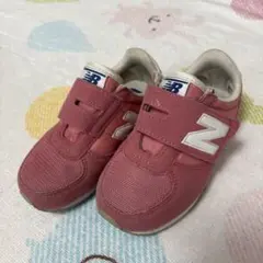 New Balance ピンク スニーカー マジックテープ