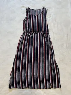 ストライプキャミワンピース