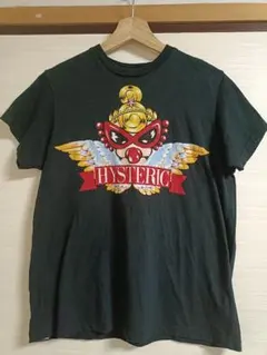 ヒスミニ 羽付き MINIちゃん Tシャツ 120 ブラック 日本製