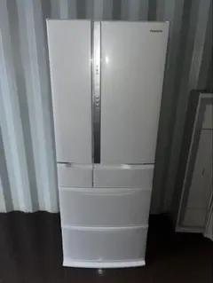 916　冷蔵庫　大型　パナソニック　500ℓ　大容量　両開き　設置無料　中古 SRF-LV761L（左開き仕様） パナソニック タテ型冷凍庫 旧型式