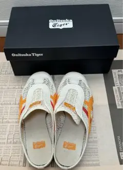 オニツカタイガー Mexico66 sabot オレンジ