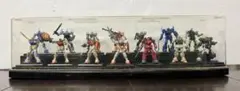 ガンダムフィギュア 10体セット ディスプレイケース付き