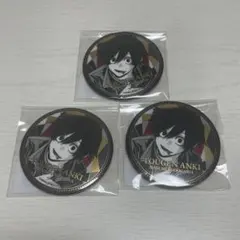 桃源暗鬼 TSUTAYA 原作 BIG メタリック 缶バッジ 皇后崎 迅 - メルカリ